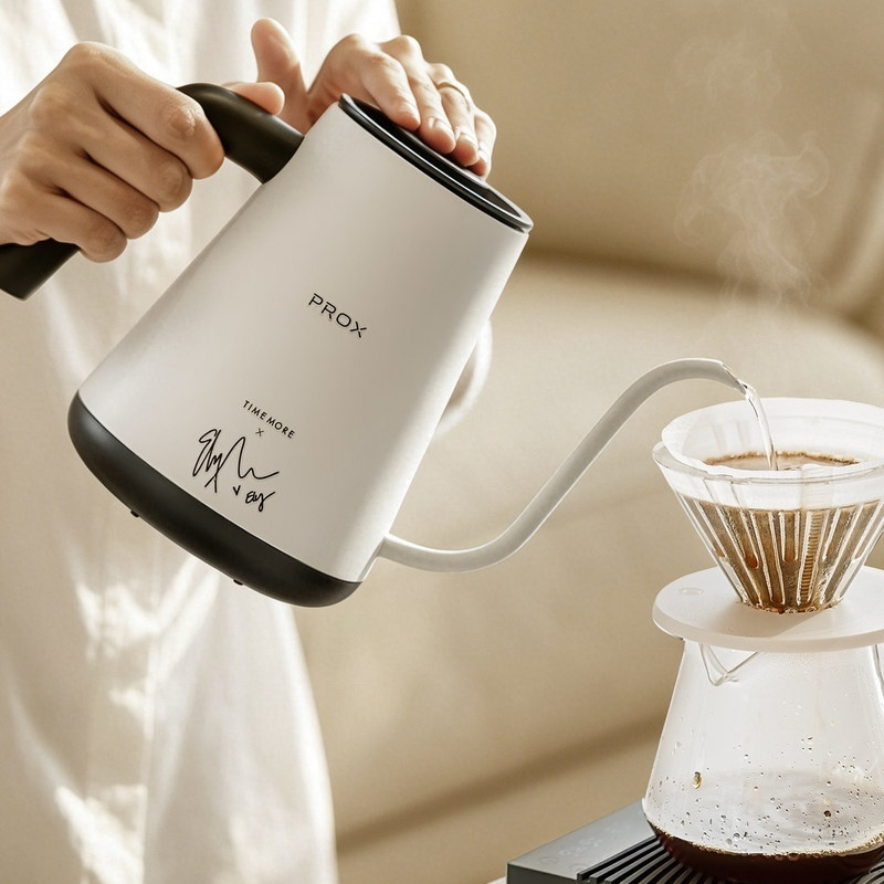 Timemore Fish Pro X 電気グースネックケト - Electric Kettle Temperature Control のレビューと価格