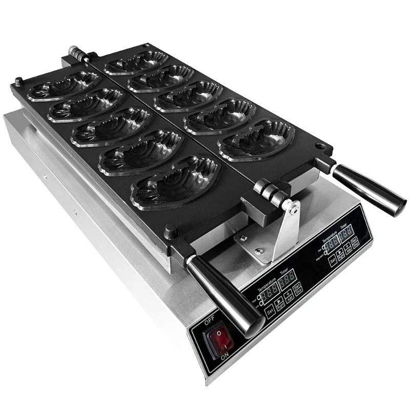 【人気】ミニカニワッフルメーカー 110V220V 電気どら - Mini Waffle Maker Machine のレビューと価格
