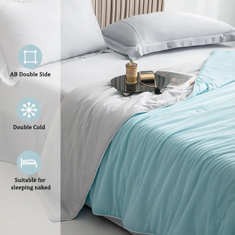 エアコン用冷却毛布,両面軽量キルト,高品質,夏用 - Air Conditioners のレビューと価格